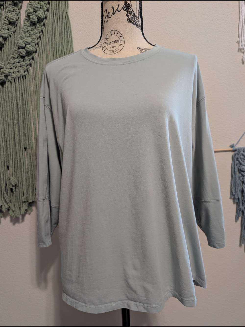 Lululemon Soft Oversized Long Sleeve Top(Light Sage)
